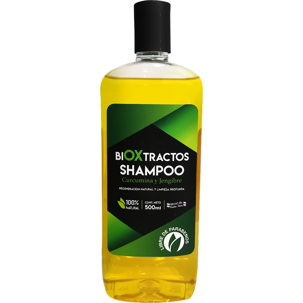 Shampoo Cúrcuma y Jengibre 500mL